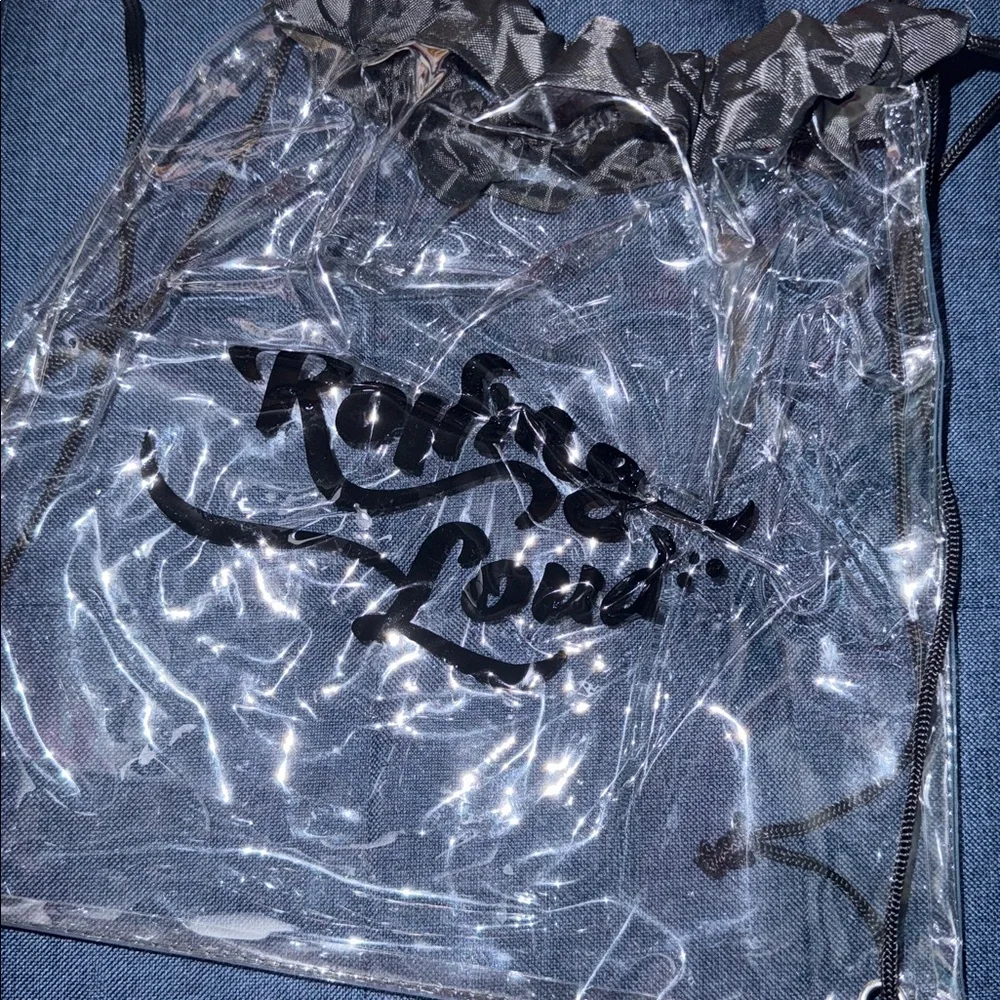 Rolling Loud | CLEAR BAG CINCHED BACK PACK - FESTIVAL APPROVED